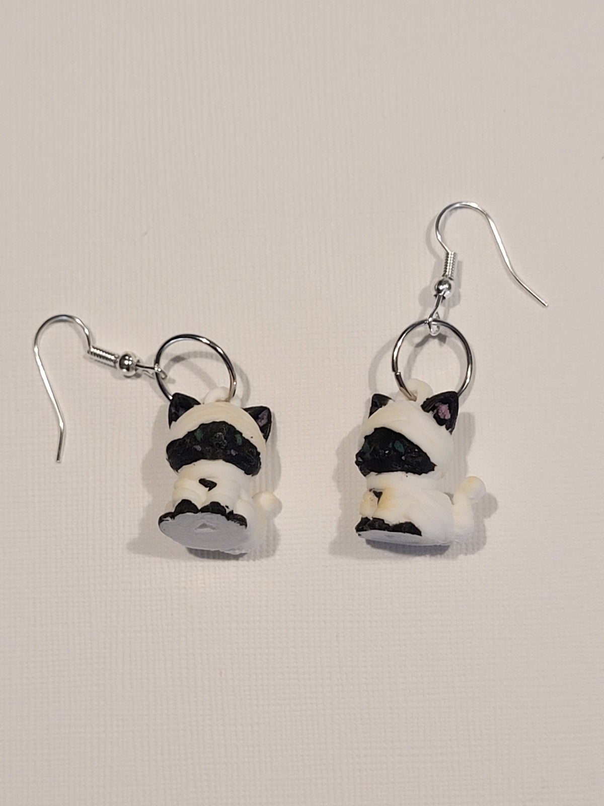 Mummy Cat Earrings