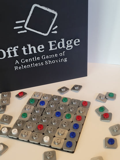 Off the Edge: A Gentle Game of Relentless Shoving