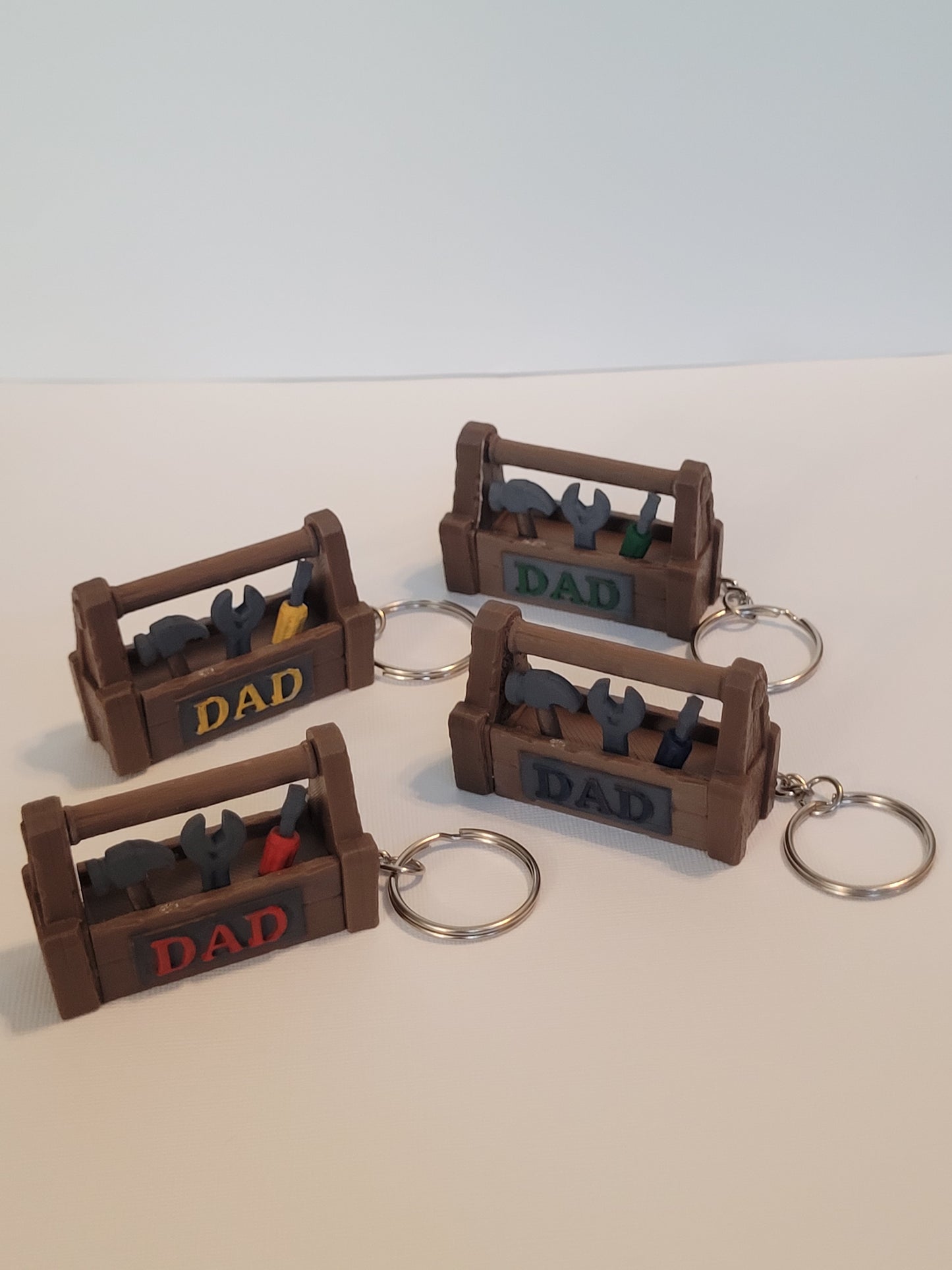 Father's Day Toolbox Keychain