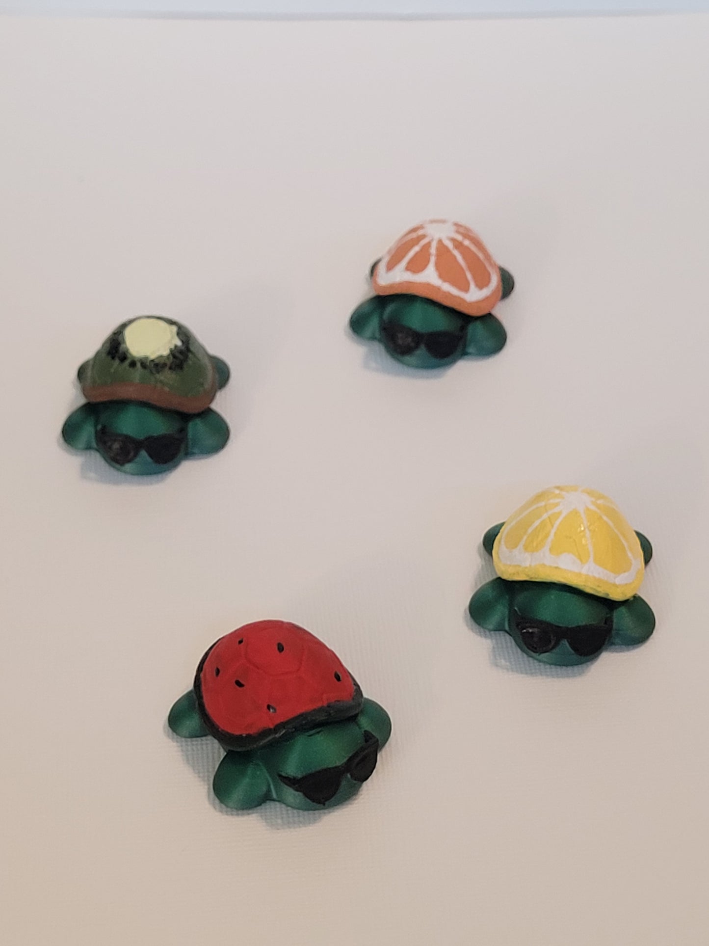 Fruit Turtle Figurines