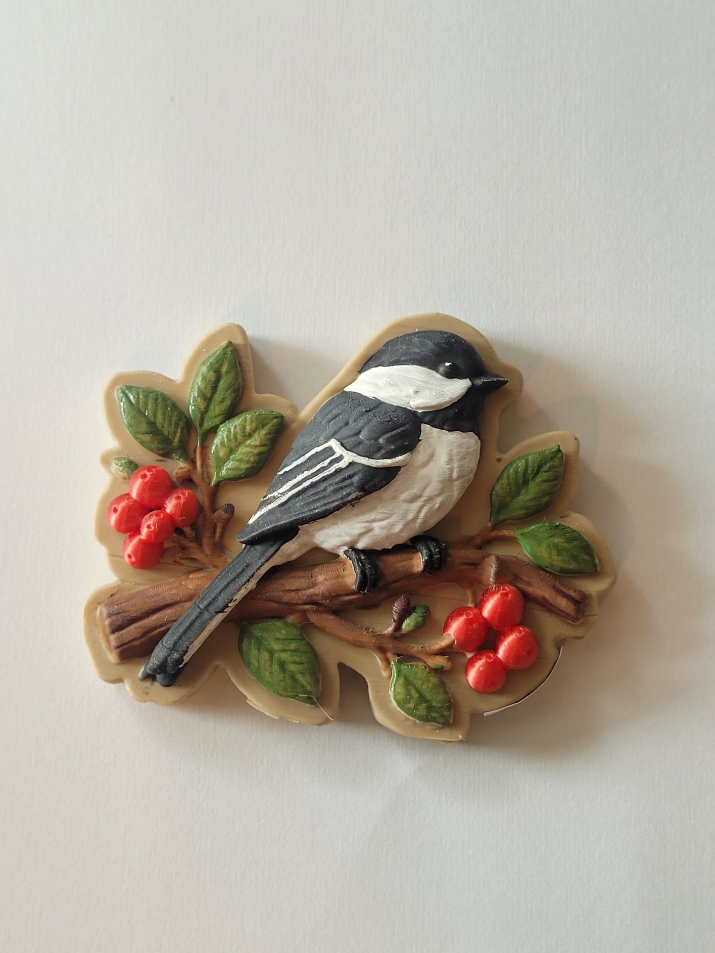Chickadee Fridge Magnet