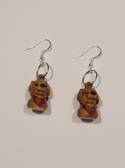 Dog Earrings
