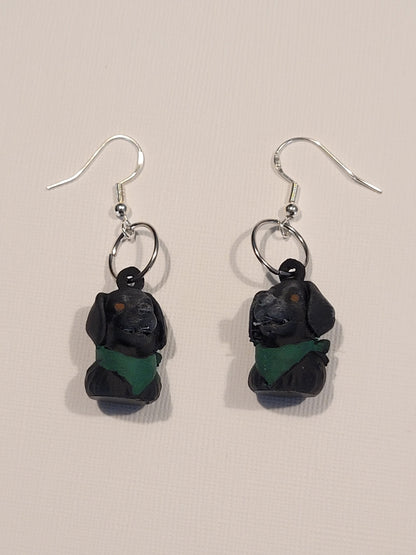 Dog Earrings