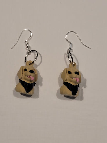 Dog Earrings