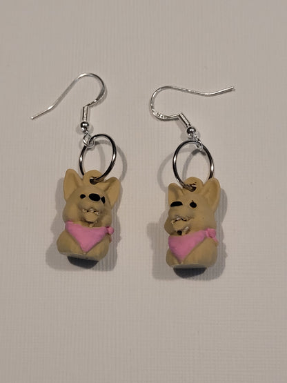 Dog Earrings