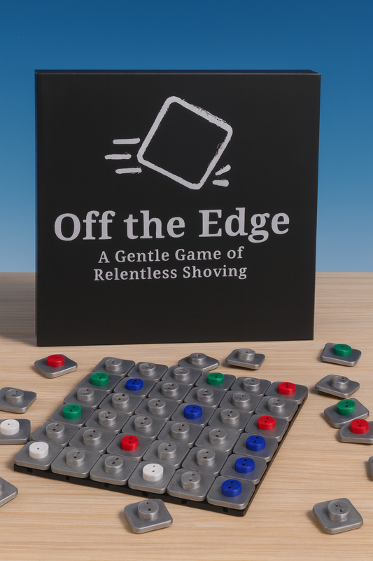 Off the Edge: A Gentle Game of Relentless Shoving