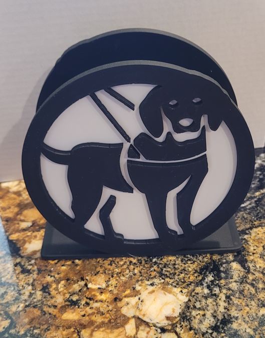 Guide Dogs of America Napkin Holder
